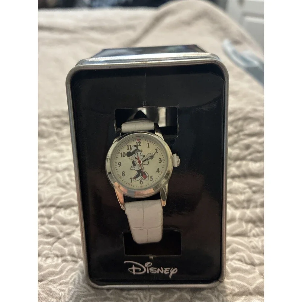 vintage disney minnie mouse watch with box